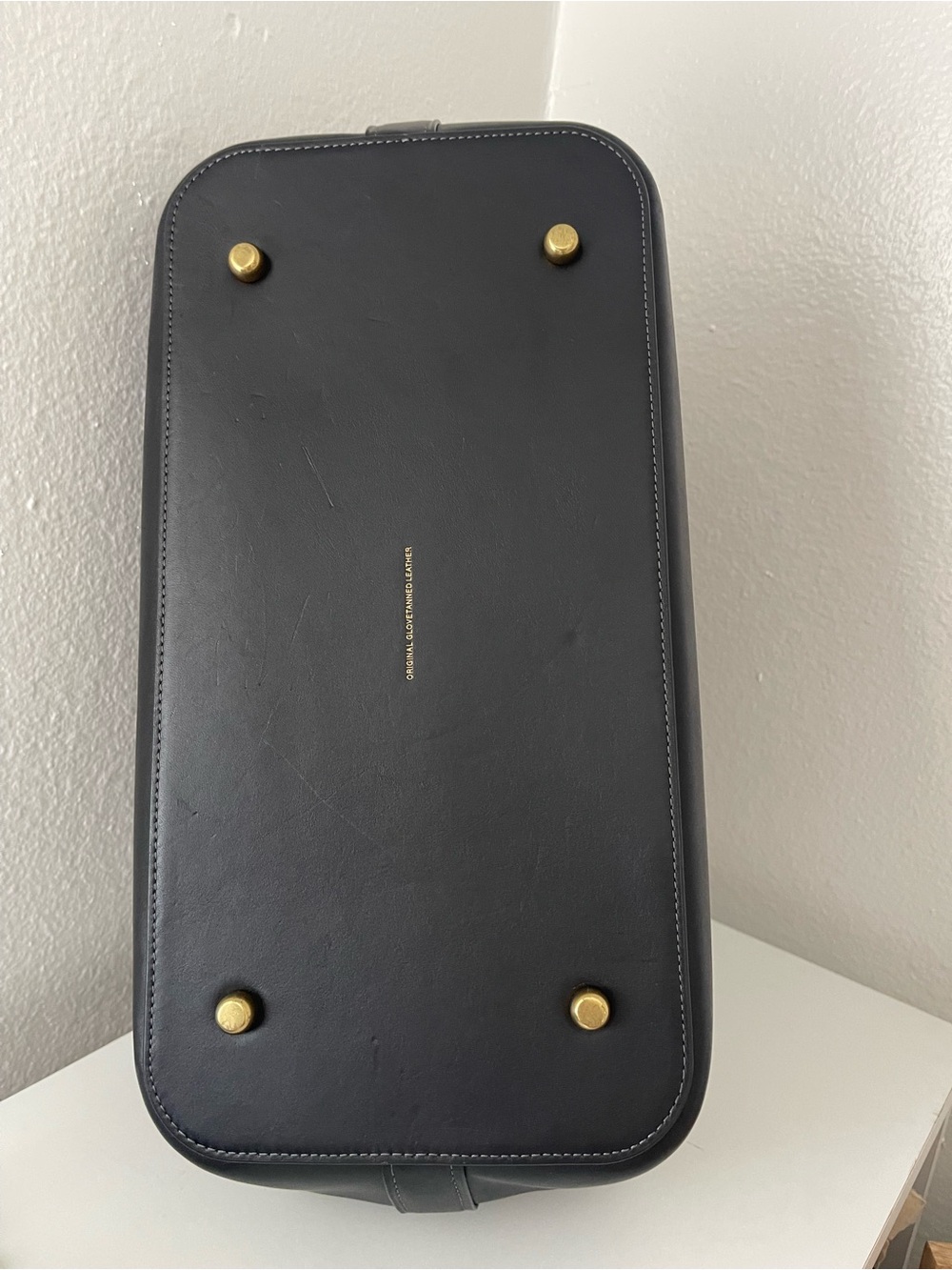 Coach Empire 35 in black glove tanned leather. - Picture 7 of 16